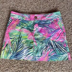 LILLY PULITZER BEAUTIFUL BRIGHT SKORT WOMEN SZ 4 EXCELLENT